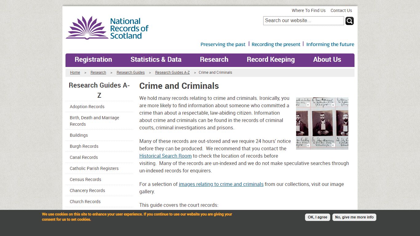 Crime and Criminals | National Records of Scotland